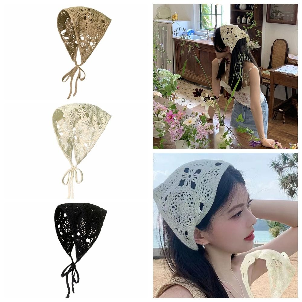 Hollow Floral Headband Fashion - огляд і ціна Headband Summer Knit