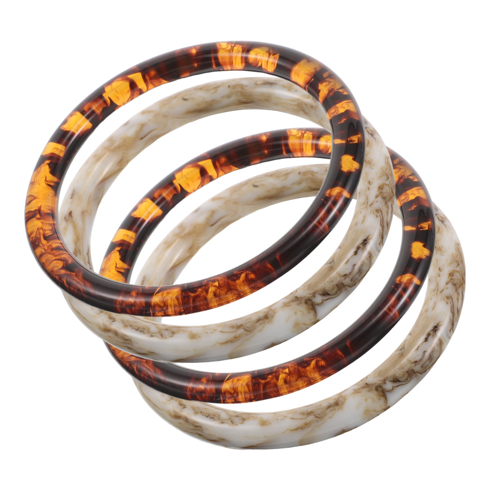4Pcs Resin Round Purse Handles - огляд і ціна Tote Bag Beach