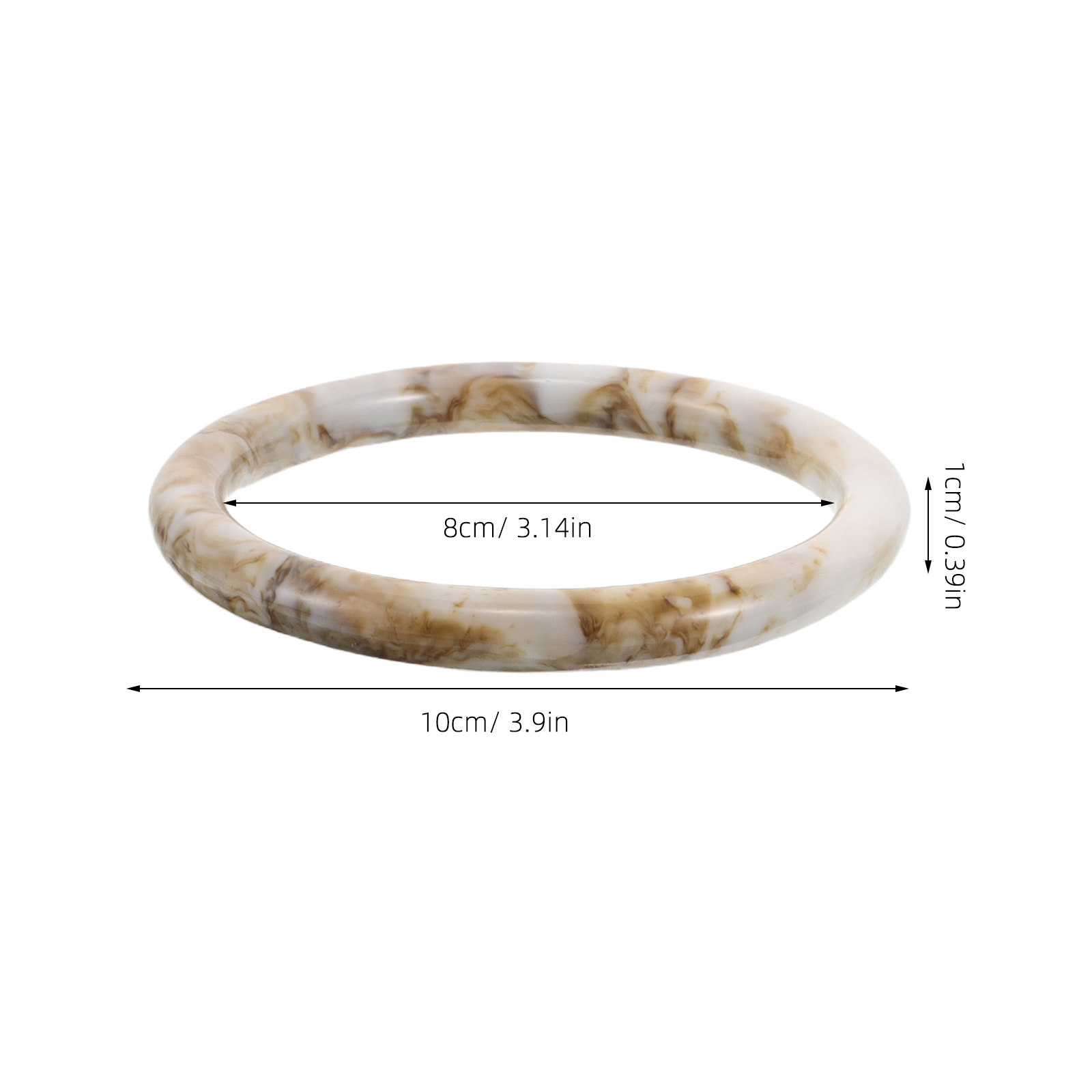 4Pcs Resin Round Purse Handles - огляд і ціна Tote Bag Beach