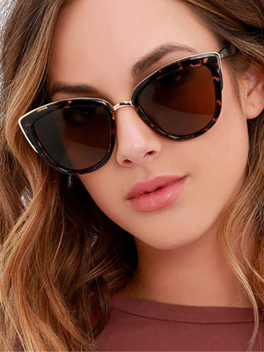 1/2/3/4pcs Oversized Cat Eye M - огляд і ціна Sunglasses Cat Eye