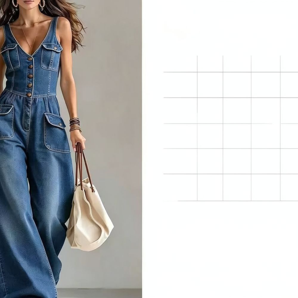 Womens Casual Washed Denim Jum - огляд і ціна Jumpsuit Linen Relaxed