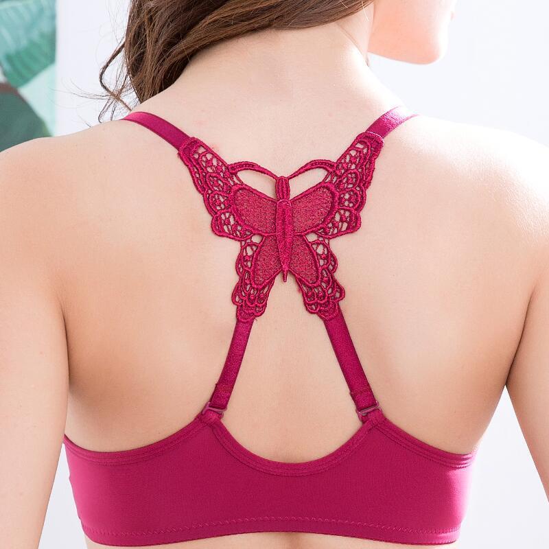 Sexy Front Deduction Butterfly - огляд і ціна Bralette Triangle Set