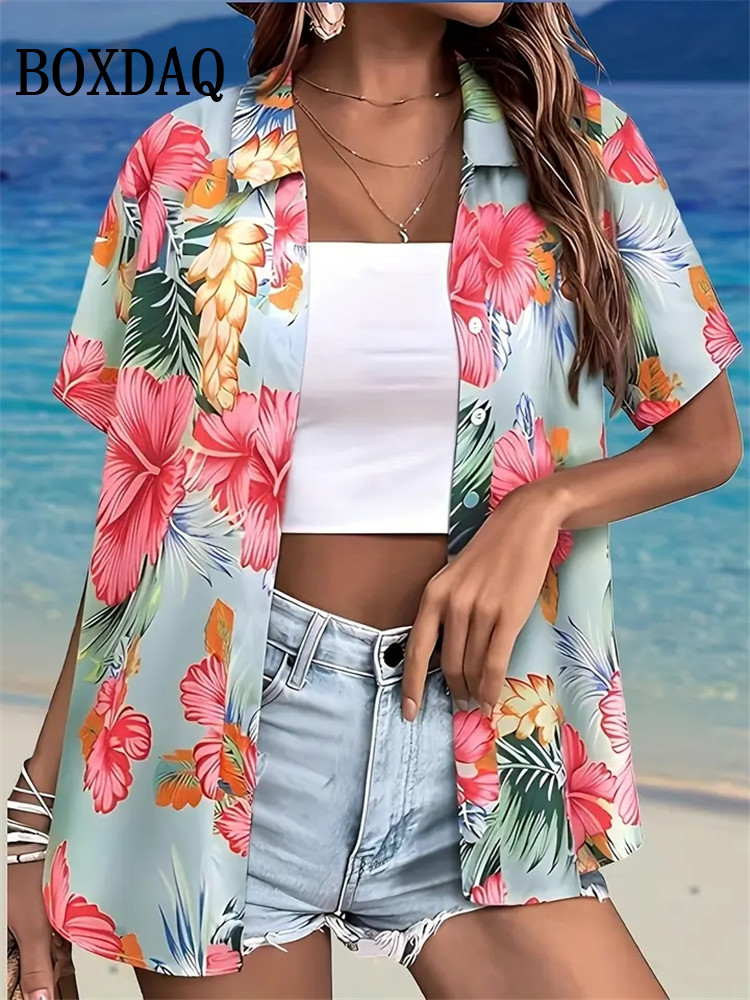 Summer Fashion Women Blouse Ha - огляд і ціна Romper Floral Print