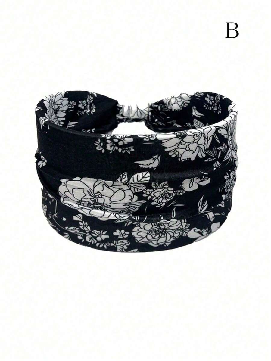 6pcs/Set Boho Style Wide Headb - огляд і ціна Headband Summer Knit